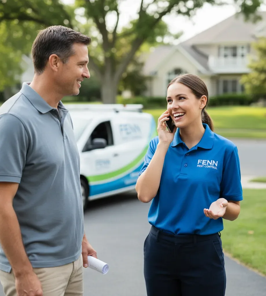 Fenn Pest Control customer support in Van